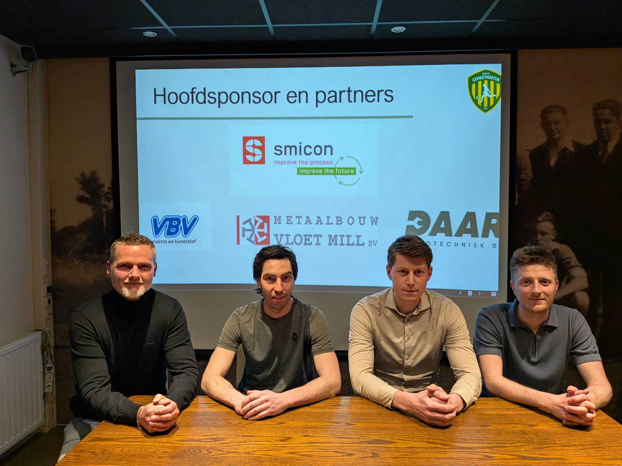 W.V.V. Constantia presenteert nieuwe hoofdsponsor: Smicon en partners